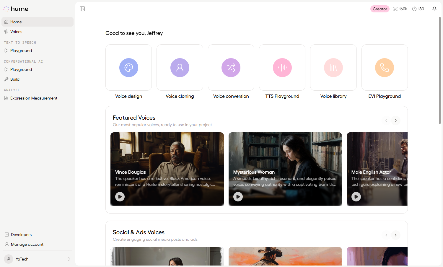 Hume AI Platform